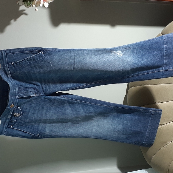 Citizens of Humanity Cropped distressed Jeans Size 28 - Picture 3 of 7